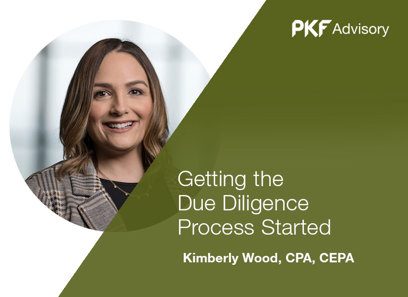 Getting the Due Diligence Process Started